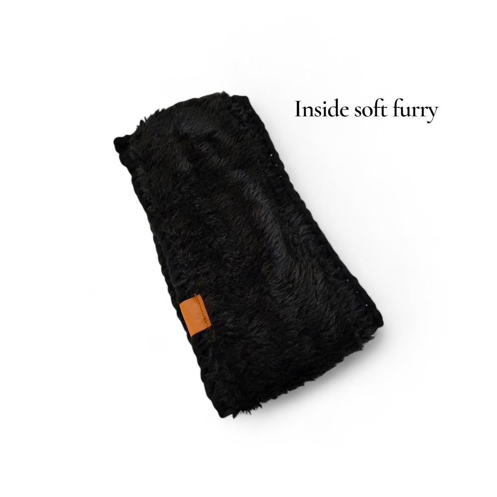 Rapotti Cold Weather Headbands Winter Warm Sports Knitted Earmuff - Picture 4 of 8